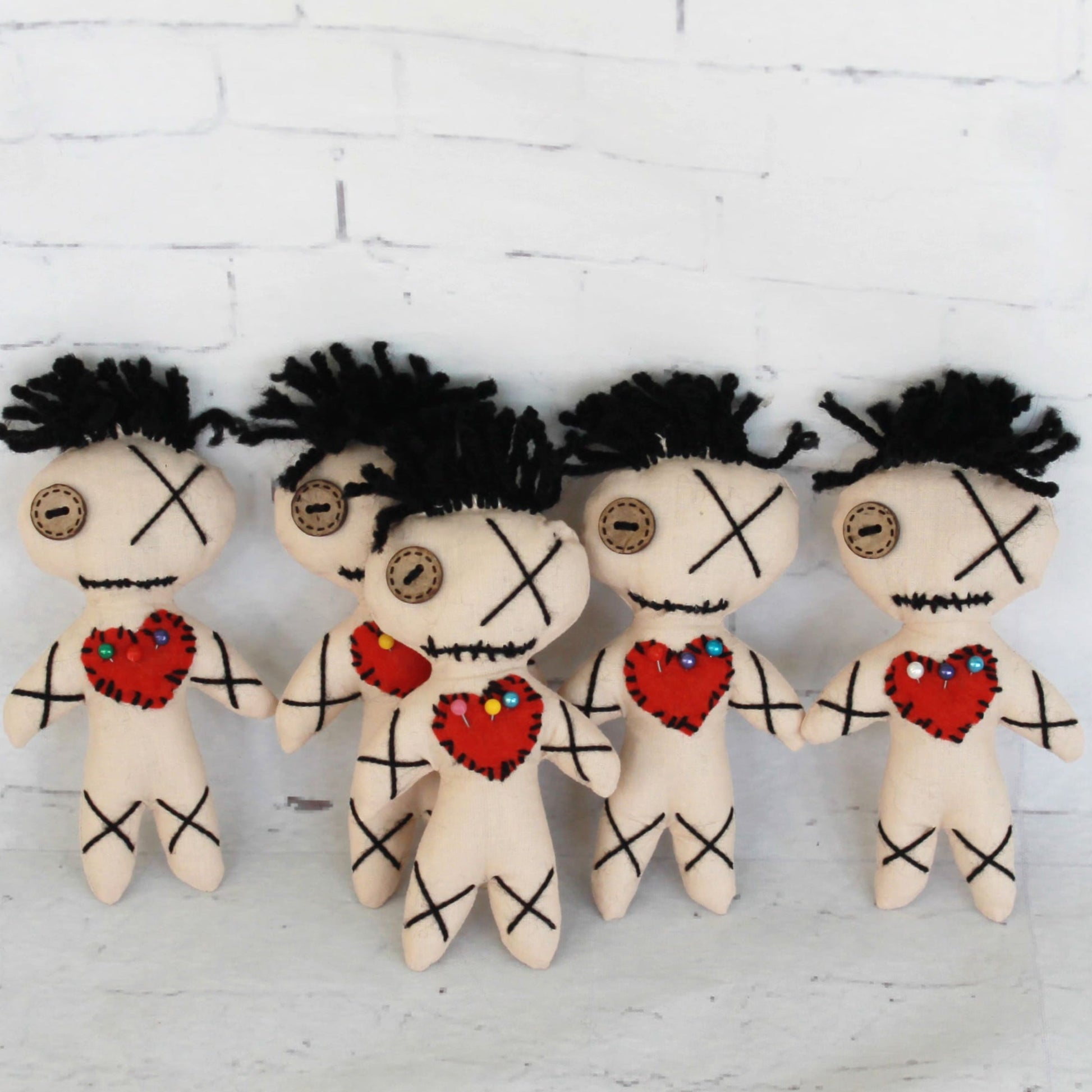 voodoo doll with pins